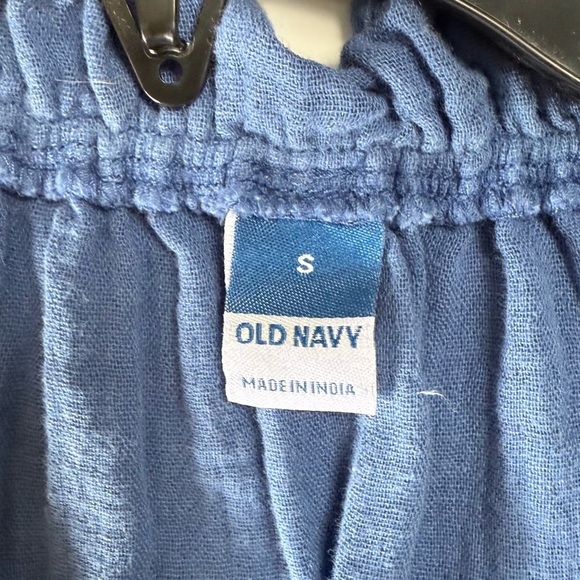 Old Navy Indigo Blue Fabric top woman - Picture 6 of 8